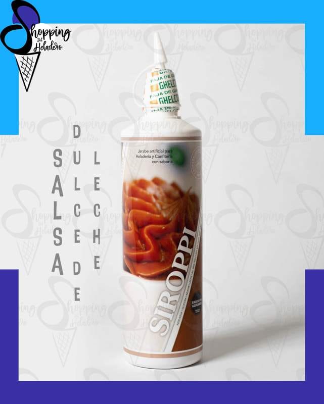 SALSA DULCE DE LECHE Ghelco Siroppi