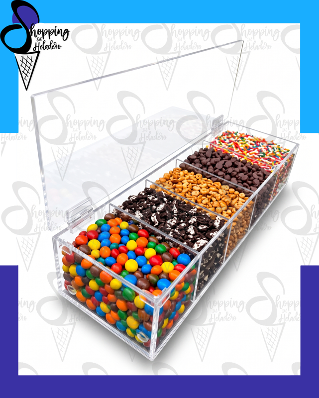 EXHIBIDORA DE TOPPING