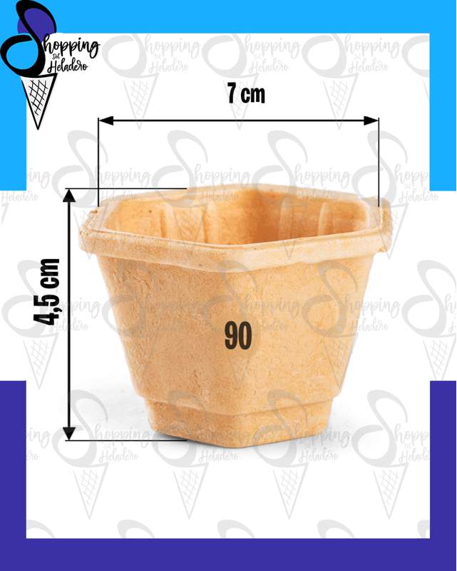 TACITA DE PASTA N°90 x EXAGONAL
