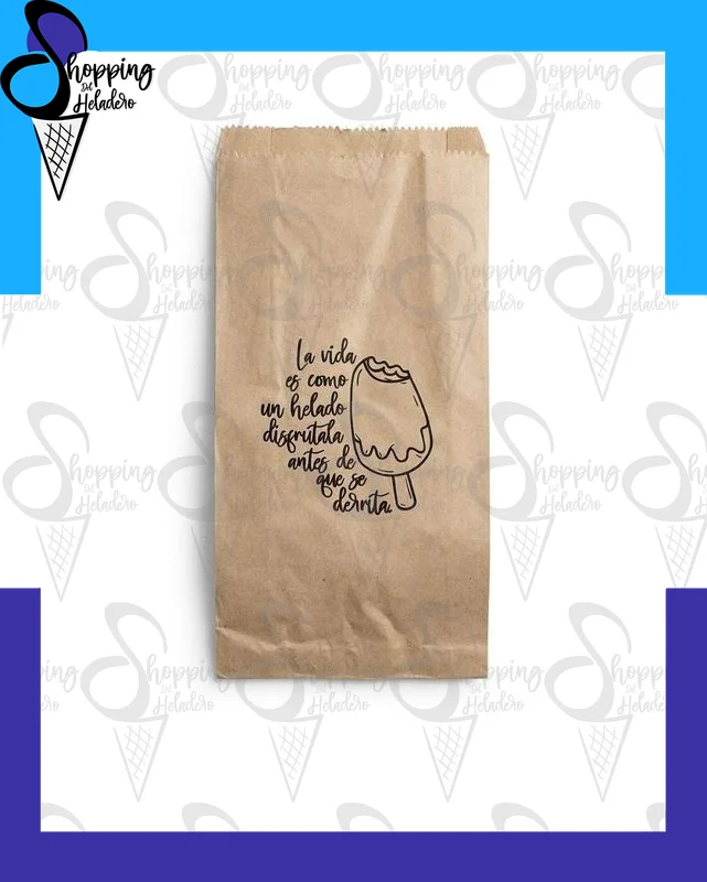 BOLSA PAPEL MADERA