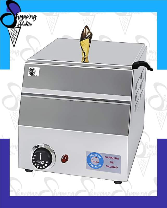 BAÑADORA DE CHOCOLATE ACERO INOXIDABLE 3750CC