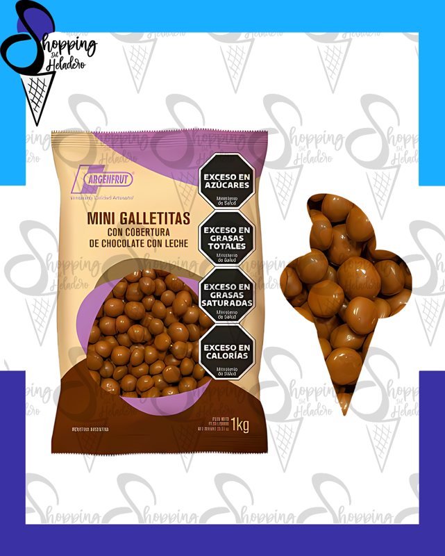 MINI GALLETITAS CON CHOCOLATE