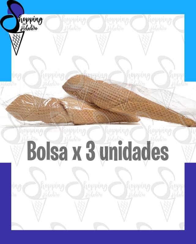 Cucurucho Envasado x 3 uds San Pablo