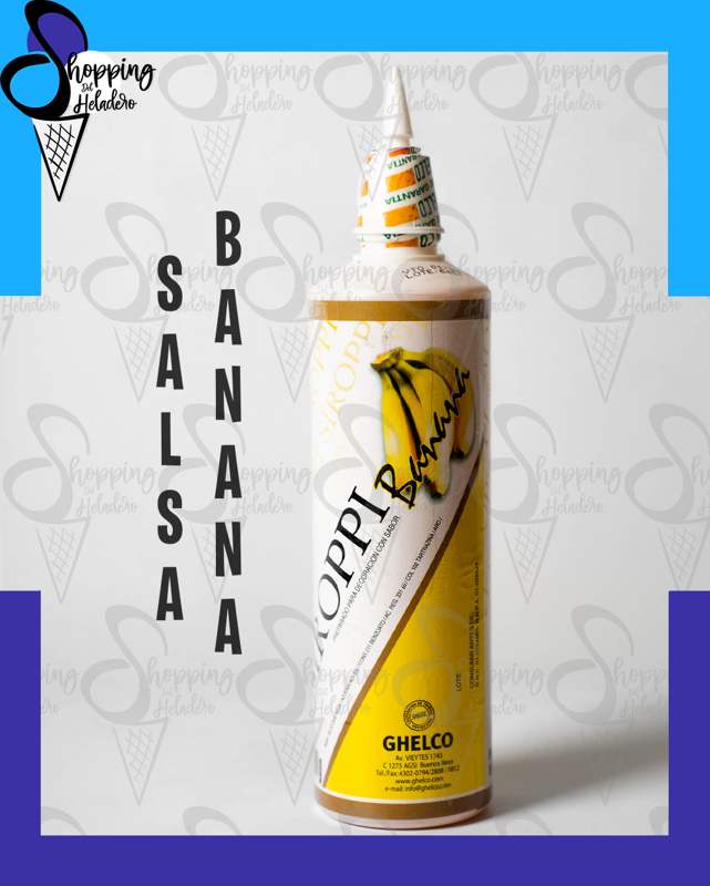 SALSA BANANA Ghelco Siroppi