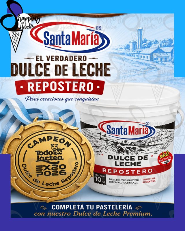 DULCE DE LECHE REPOSTERO SANTA MARIA