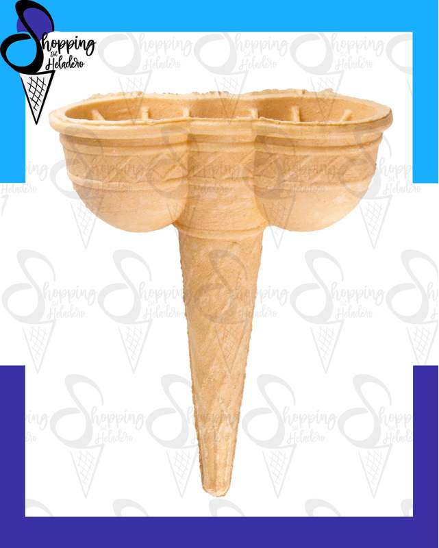 CONO DE PASTA DOBLE