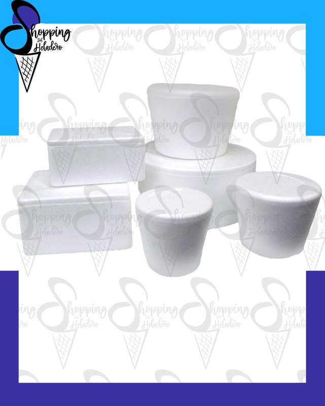 Termico Postre Rectangular Isopor Estisol
