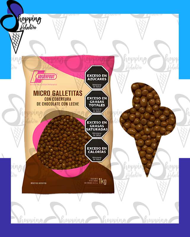 MICRO GALLETITAS DE CHOCOLATE CON LECHE